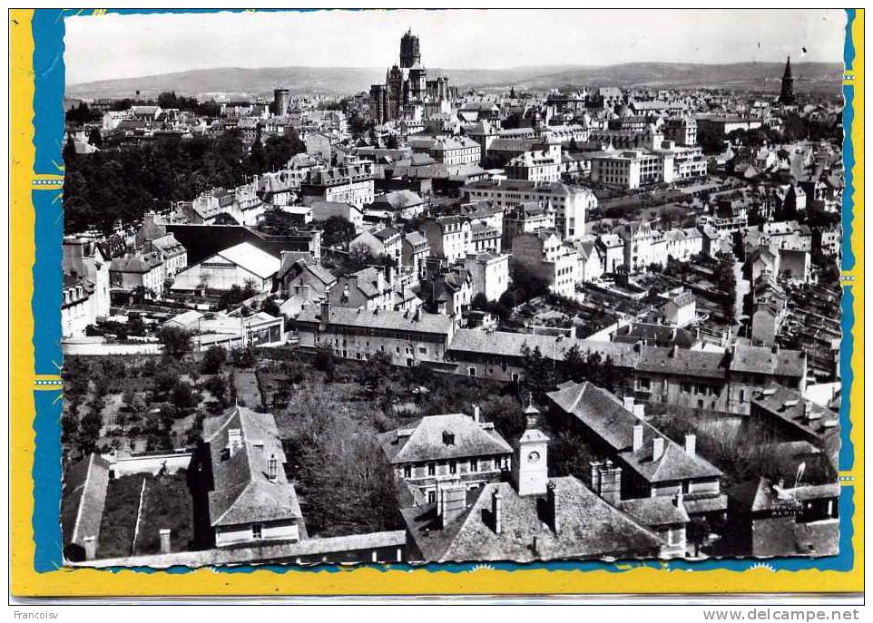 Rodez En Avion Au Dessus De ... Lapie N°23  Postée 1960 - Rodez