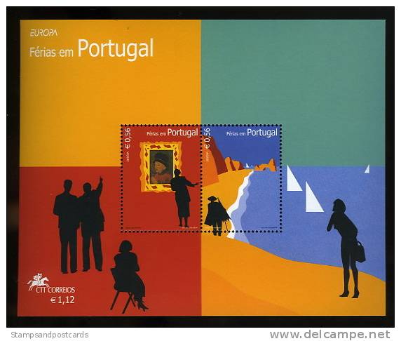 Portugal Europa CEPT 2004 Bloc S/s ** Vacances Holidays - 2004