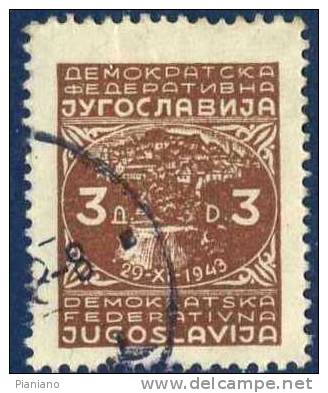 PIA - YUG - 1945 - Partigiani - (UN 426) - Usados