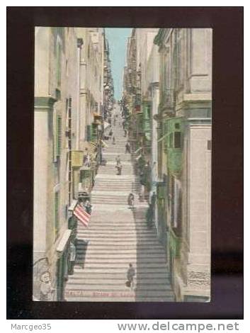 20007 Malta Strada St Lucia , Malte  Couleur Belle Carte - Malte