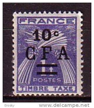 M4419 - COLONIES FRANCAISES REUNION TAXE Yv N°36 ** - Timbres-taxe