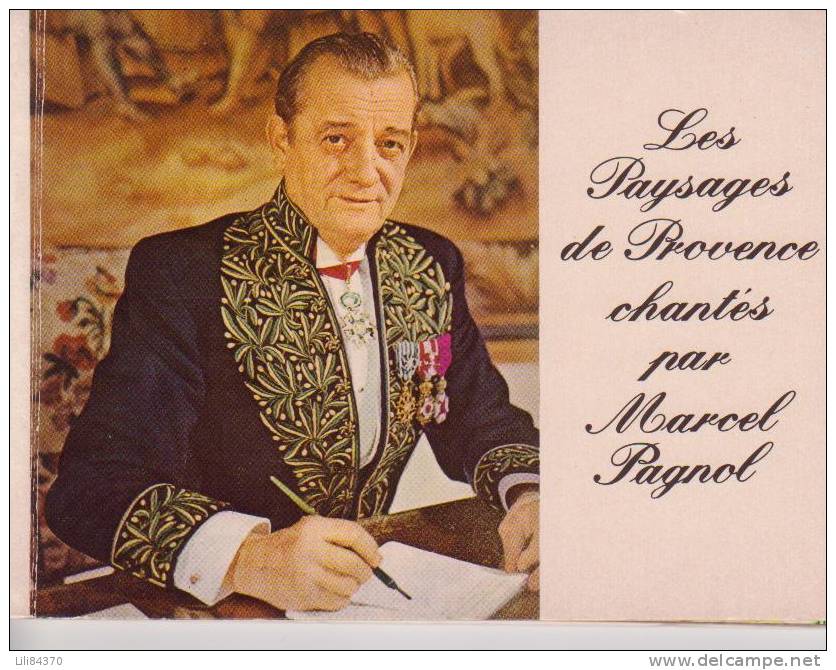 Carnet De 12 Cartes Des Paysages Chantés Par Marcel PAGNOL. - Aubagne