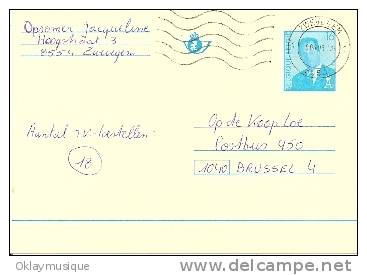 Belgique - Letter-Cards