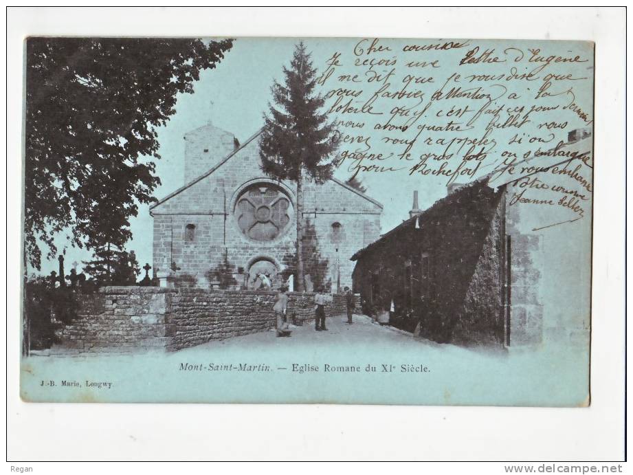 CPA-----54----Mont Saint Martin------EGLISE - Mont Saint Martin