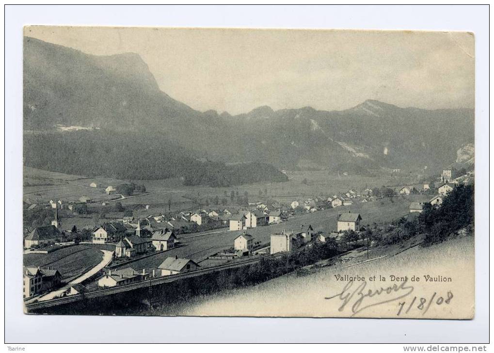 Suisse - Vallorde Et La Dent De Vaulion - Vaulion