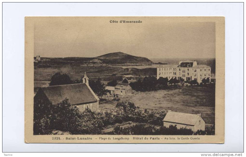 35 - Hotel De Paris à St Lunaire - La Plage De Longchamp Et La Garde Guérin - Saint-Lunaire