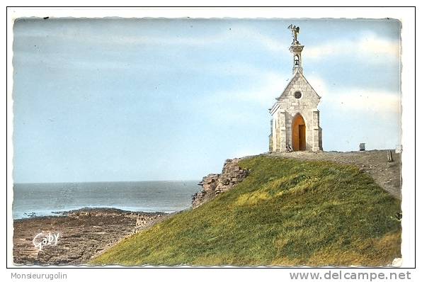 22 ) FL) ERQUY LES HOPITAUX, Chapelle De L'Ilot Saint Michel, Ed GABY, Cpsm Couleur Petit Format - Erquy