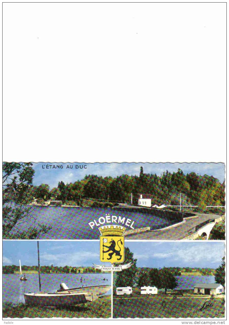 Carte Postale  56.  Ploërmel  Camping De L'étang Au Duc - Ploërmel