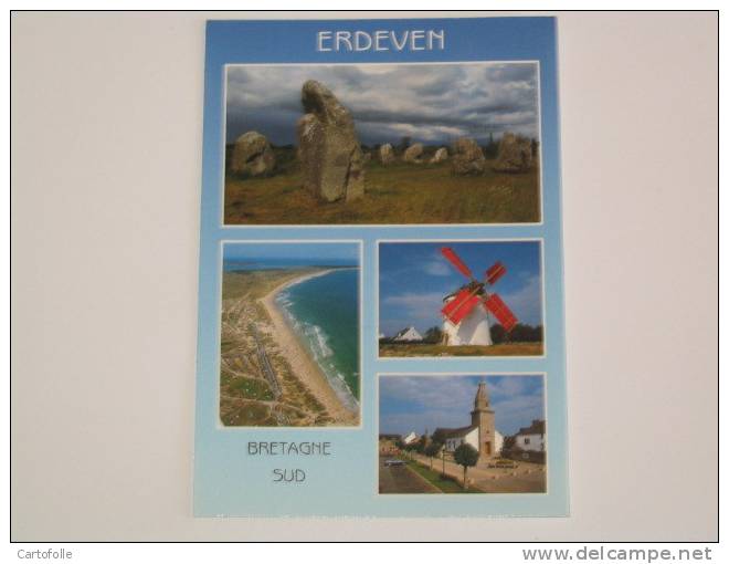 (345) -1- Carte Postale Sur Morbihan Erdeven - Erdeven