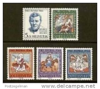 SWITZERLAND 1966 MNH Stamp(s) Pro Patria 836-840 #1612 - Nuovi