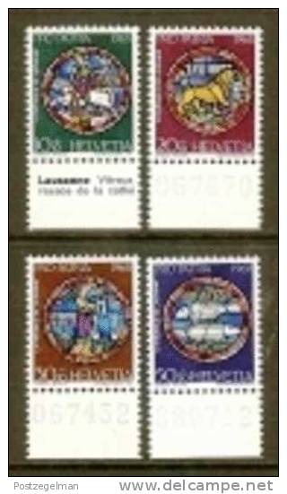 SWITZERLAND 1968 MNH Stamp(s) Pro Patria 874-877 #1618 - Unused Stamps