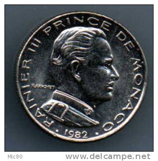 1/2 F Monaco 1982 Spl/fdc - 1960-2001 Neue Francs