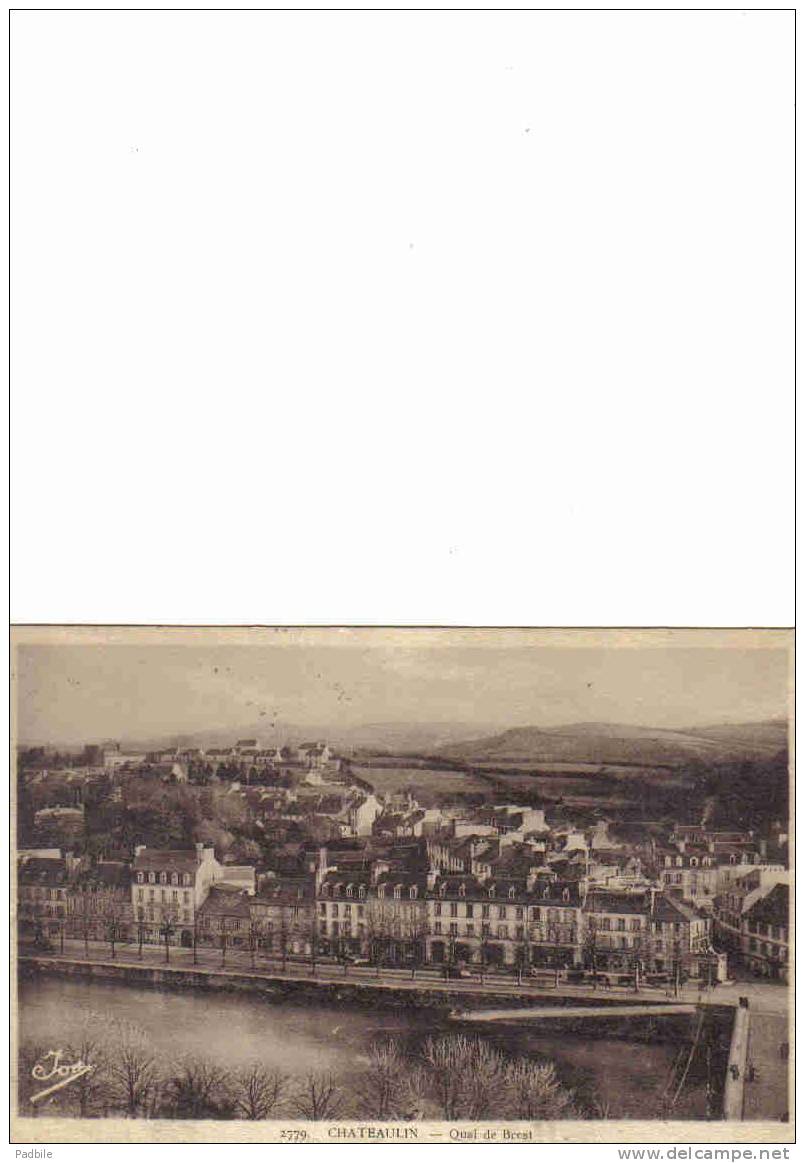 Carte Postale  29.  Chateaulin  Quai De Brest - Châteaulin