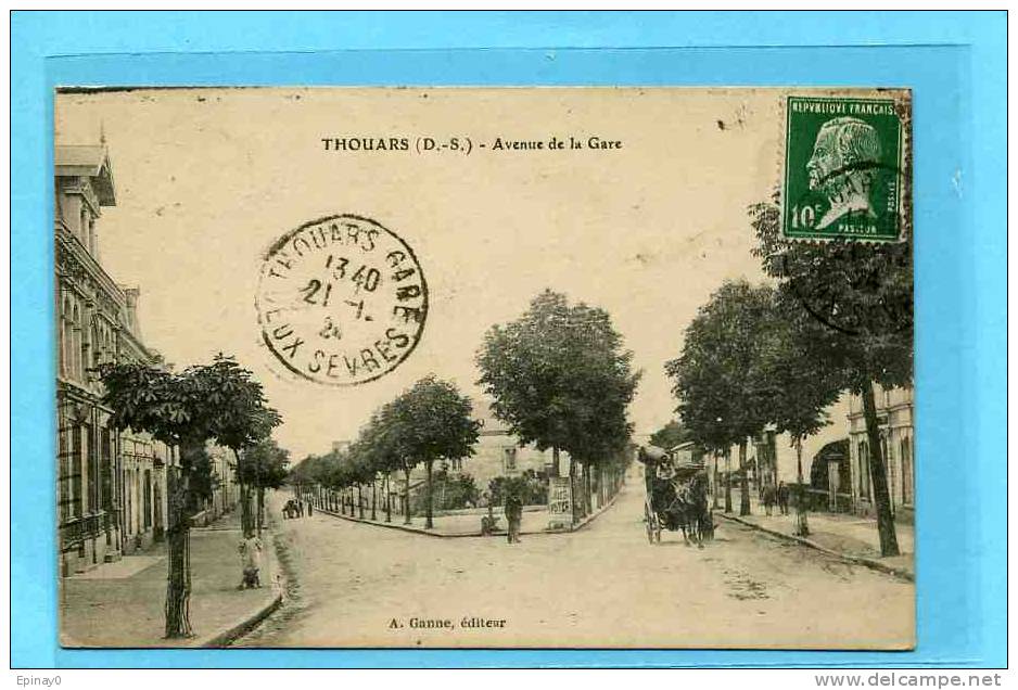 B - 79 - THOUARS - Avenue De La Gare - Thouars