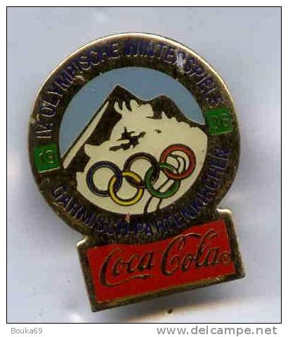 COCA COLA "GARMISCH-PARTENKIRCHEN 1936" - Coca-Cola