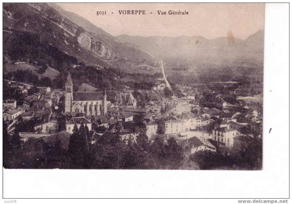 VOREPPE  -  N° 5031  -   Vue Générale - Voreppe