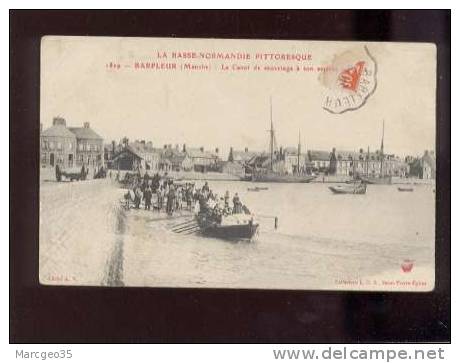 20044 Barfleur Le Canot De Sauvetage à Son Arrivée ..édit.L.G.B. N° 1829 Animée Belle Carte - Barfleur