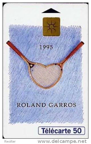 @+ Télécarte "ROLAND GARROS 95" - 04/95 - 50 U - GEM1. Ref Phonecote F553. - 1995