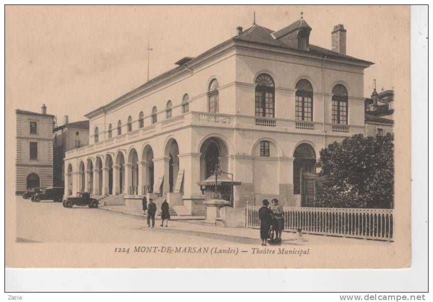 40.020/MONT DE MARSAN - Théâtre Municipal - Mont De Marsan