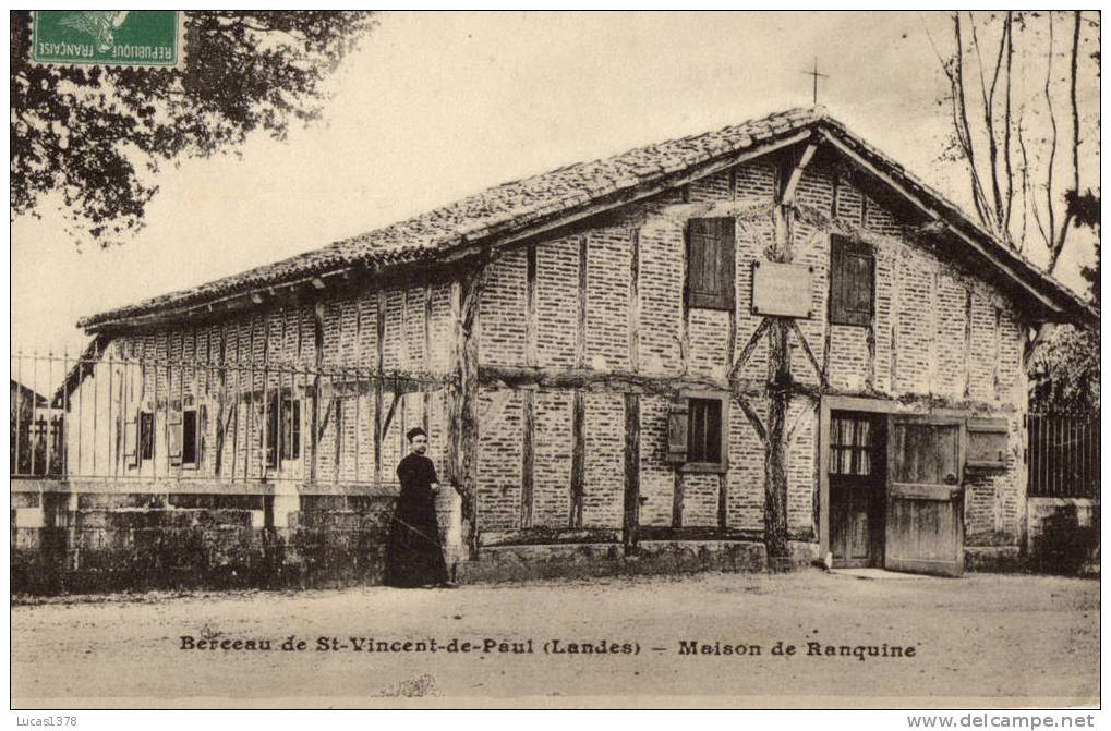 40 / BERCEAU DE ST VINCENT DE PAUL / MAISON DE RANQUINE - Autres & Non Classés