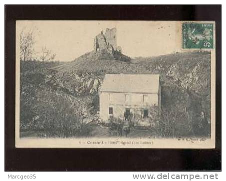 20112 Crozant Hôtel Brigand Des Ruines édit.B.F. N° 6 Belle Carte - Crozant