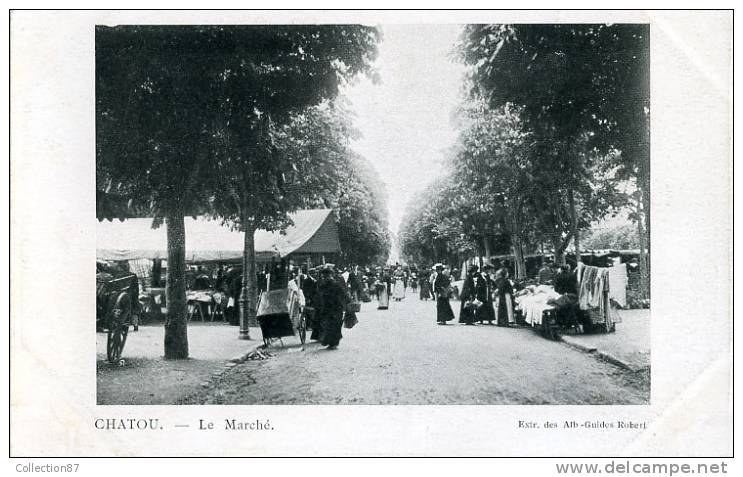 78 - YVELYNES - CHATOU - LE MARCHE - Chatou