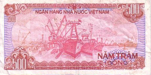 VIET NAM    500 Dong  Daté De 1988    Pick 101a    ***** QUALITE  VF ***** - Vietnam