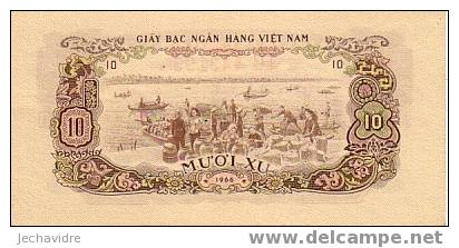 VIET-NAM   10 Xu   Daté De 1966   Pick 37a     ***** BILLET  NEUF ***** - Viêt-Nam