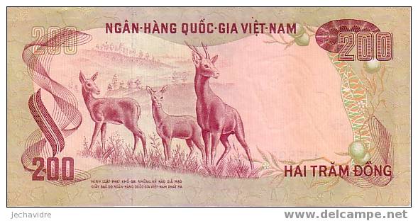 VIET-NAM SUD   200 Dong  Non Daté (1972)   Pick 32a     ***** BILLET  NEUF ***** - Vietnam