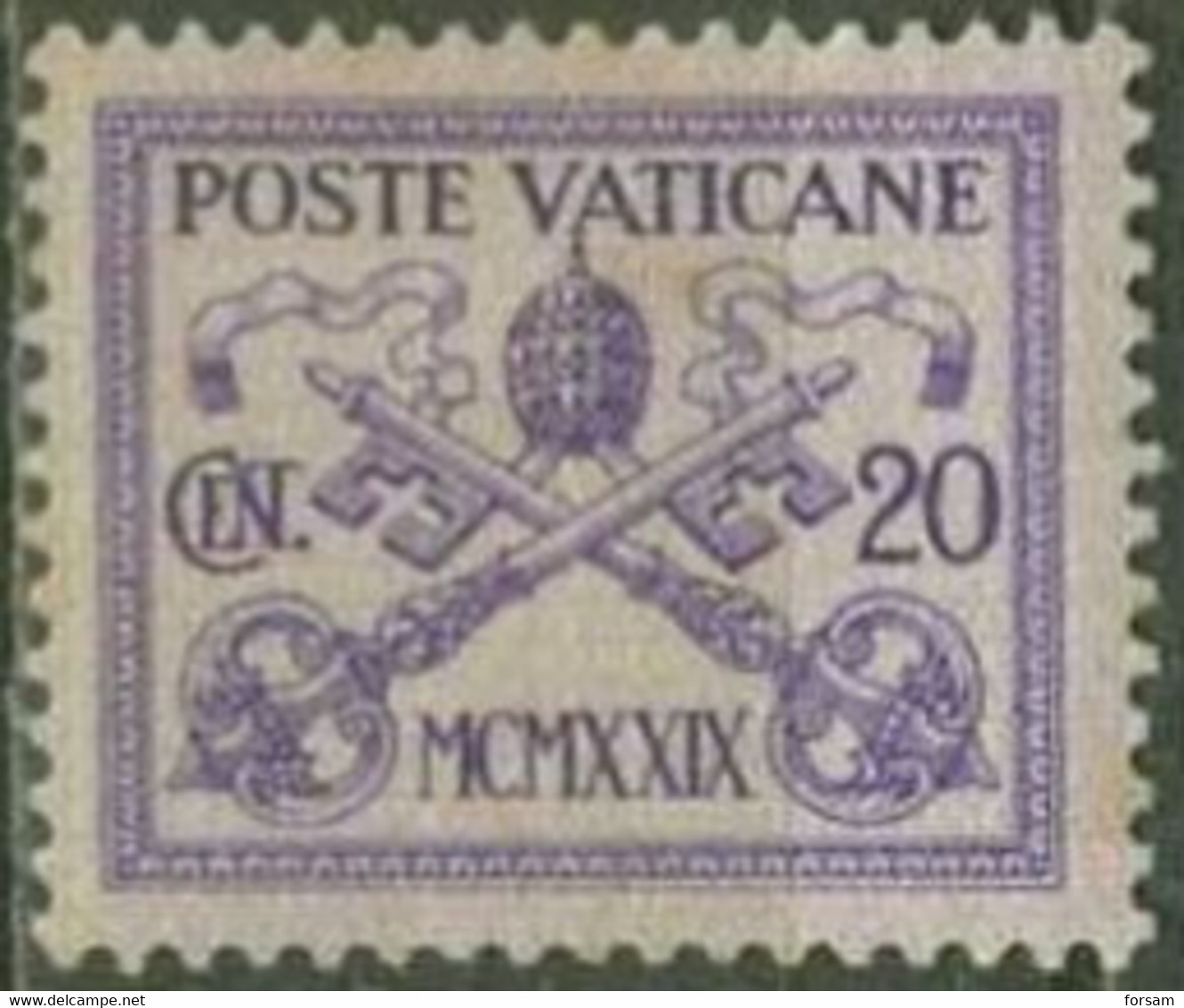 VATICAN..1939..Michel # 75...MVLH. - Unused Stamps