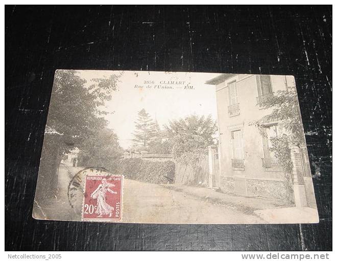 CLAMART - RUE L'UNION - 92 Hauts De Seine - Carte Postale De France - Clamart