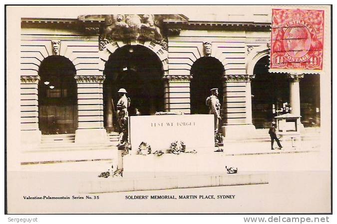 Australie - Sydney : Soldiers' Memorial - (c1795) - Andere & Zonder Classificatie