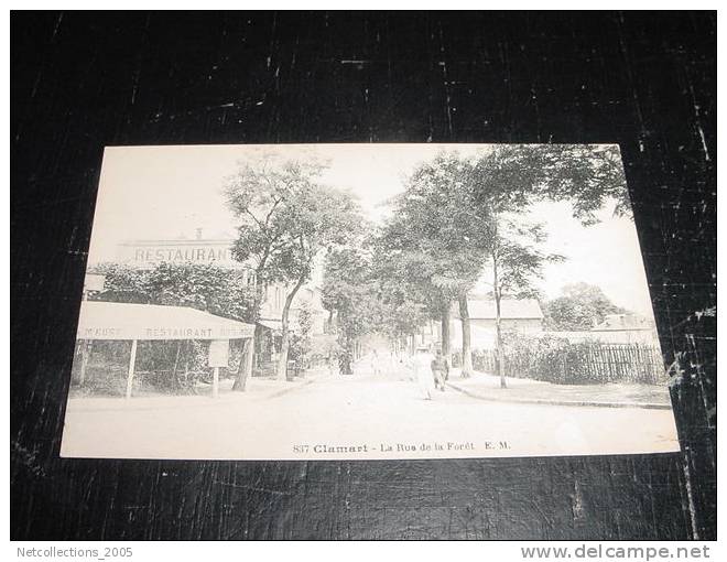 CLAMART - RUE DE LA FORET - 92 Hauts De Seine - Carte Postale De France - Clamart