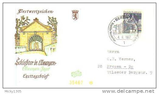 Germany / Berlin - FDC Mi-Nr 277 (U209)- - 1948-1970