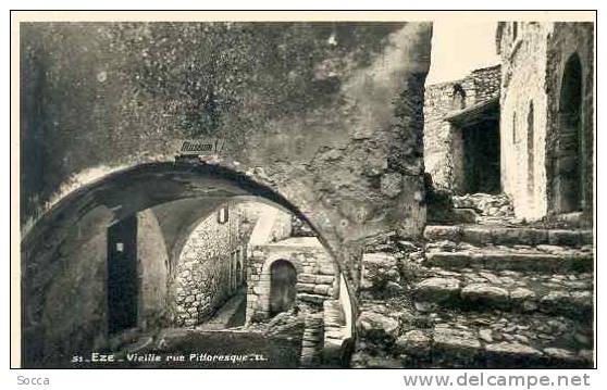 EZE VILLAGE - Vieille Rue Pittoresque - Eze