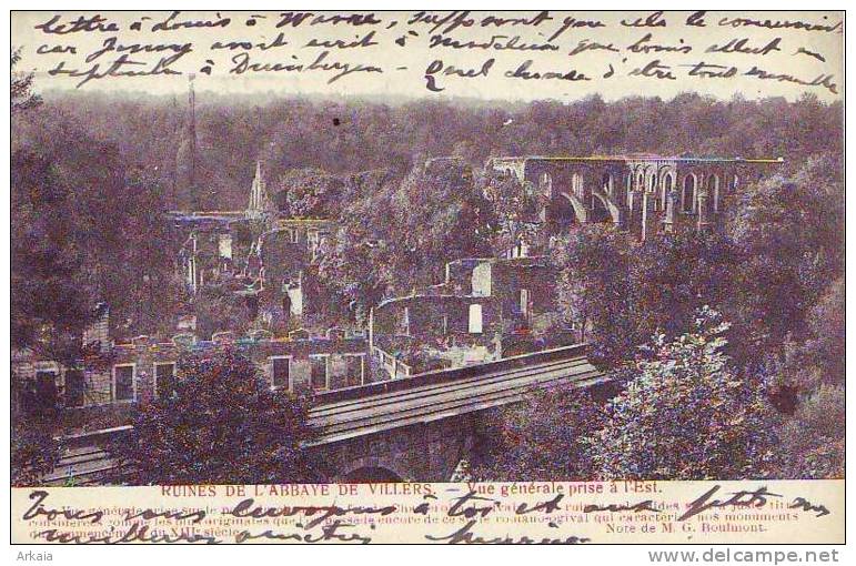 VILLERS = Vue Générale Prise à L'est  (1920) - Villers-la-Ville