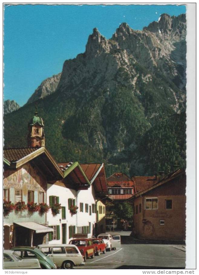 Mittenwald - Mit Karwendelgebirge- Gelaufen - Mittenwald