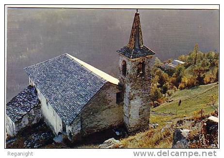 73 VAL D'ISERE !!! CPSM 1724 !!! Petite Chapelle Au Flanc De Montagne - Val D'Isere