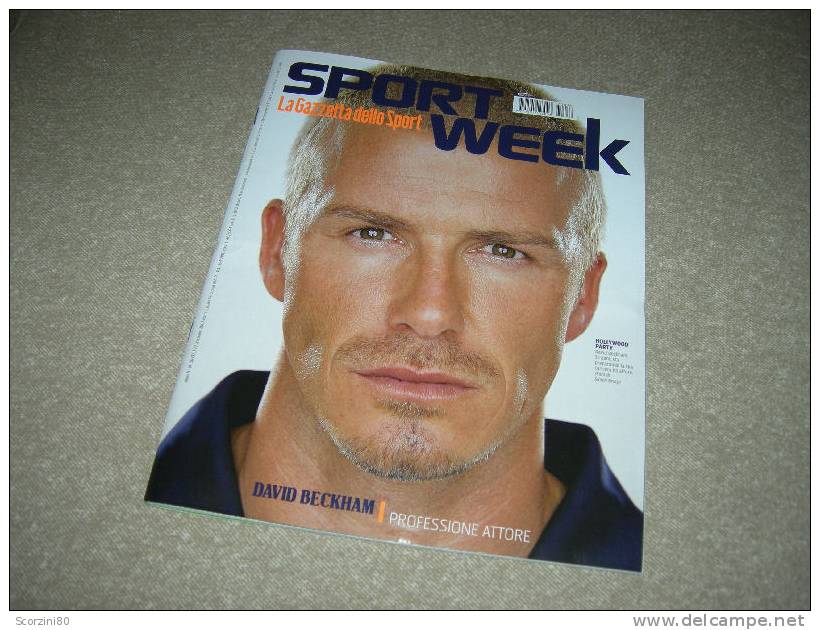Sport Week N° 371 (n° 36-2007) David Beckham - Deportes