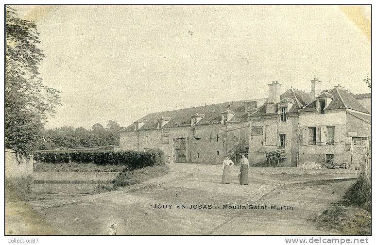 78 - YVELYNES - JOUY En JOSAS - MOULIN St MARTIN - TRES BELLE CARTE - PRECURSEUR Avant 1904 - Jouy En Josas