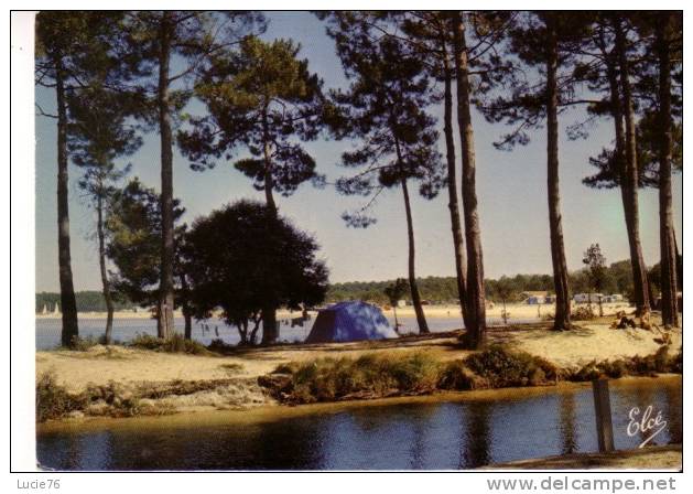 BISCARROSSE - Le Canal  De NAVARROSSE Et La Plage - N° 7036 - Biscarrosse