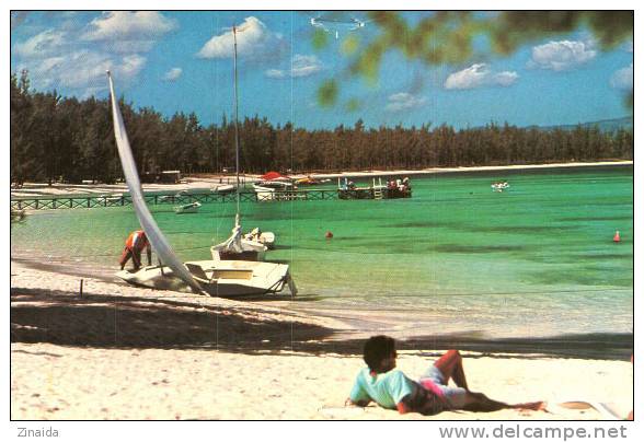 CARTE POSTALE DE L ILE MAURICE - CLUB MEDITERRANEE - Mauricio