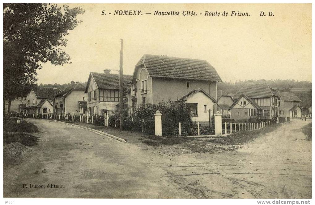 CPA (88) NOMEXY   Nouvelles Cités Route De Frizon - Nomexy