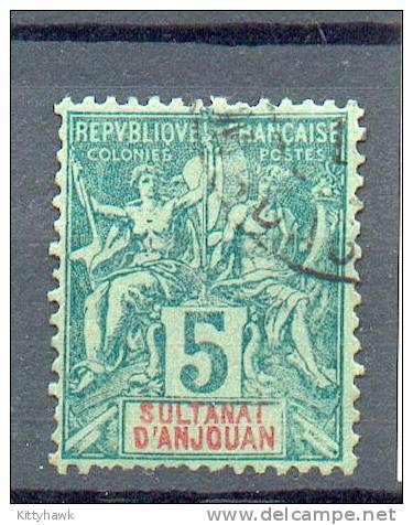 ANJ 6 - YT 4 Obli - Used Stamps