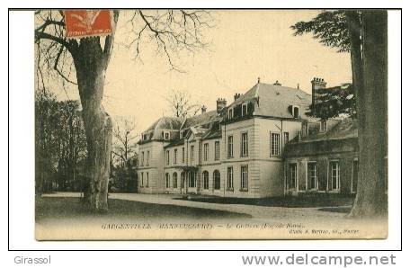 CPA Gargenville Hanneucourt Le Château Façade Nord - Gargenville