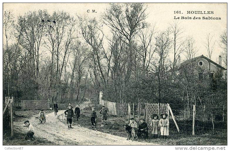 78 - YVELYNES - HOUILLES - BOIS Des SABLONS - VILLA - ENFANTS - Houilles