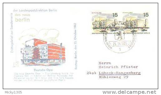 Germany / Berlin - FDC Mi-Nr 255 (U225)- - 1948-1970