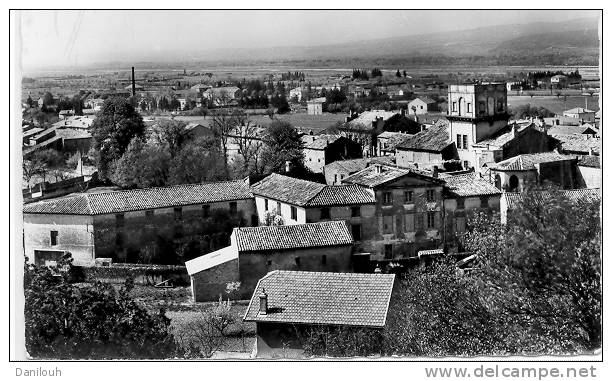 26 / FL / DONZERE, Vue Générale,  CPSM Grand Format, N&B, Cliché Tournayre - Donzere