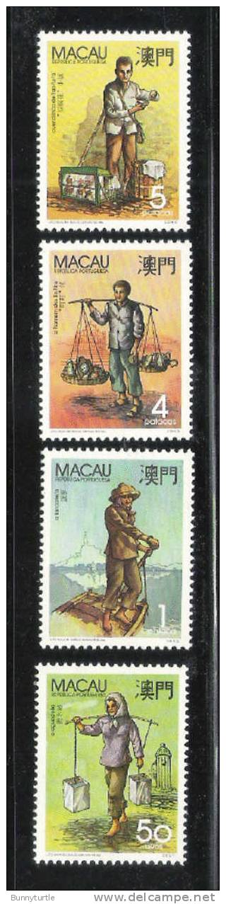 Macao Macau 1989 Occupations MNH - Unused Stamps