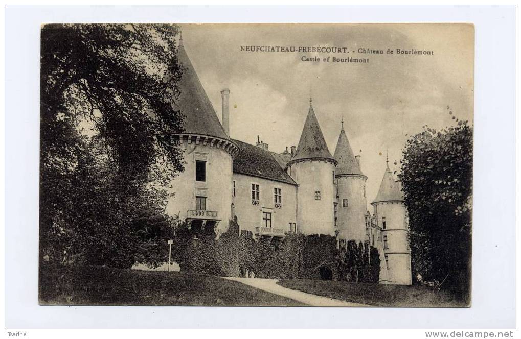 88 - Chateau De Bourlémont à Neufchateau-Frébécourt - Neufchateau